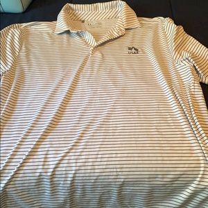 USAA polo, under Armour brand size XL